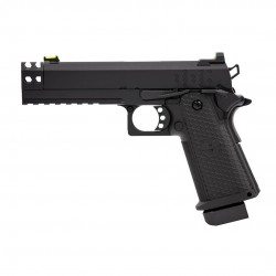 Raven 1911 Hicapa Hex-C GBB (BK), Pistols are generally used as a sidearm, or back up for your primary, however that doesn't mean that's all they can be used for